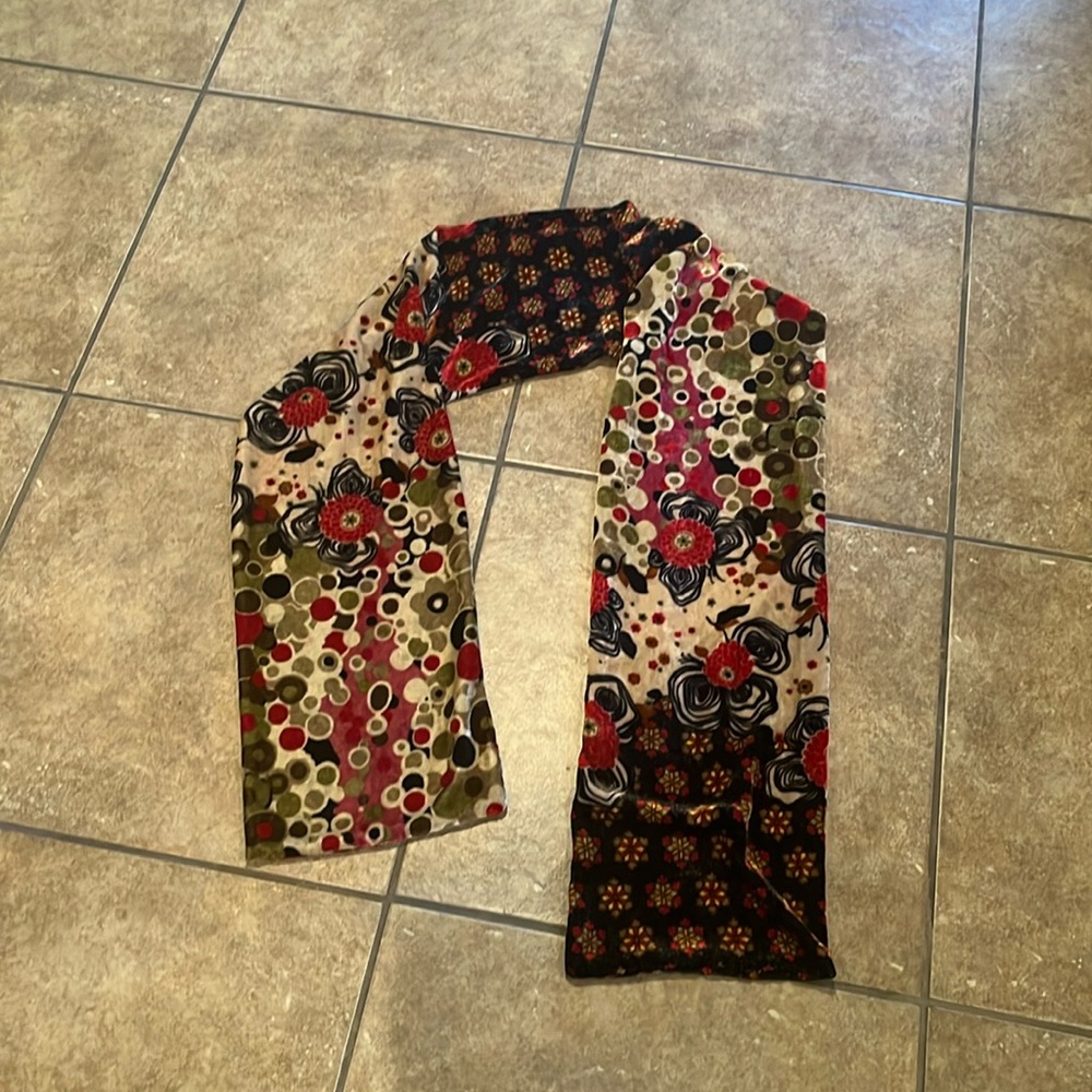 Nordstrom velvet scarf
